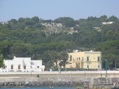 Uno scorcio della costa di Tricase Porto Uno scorcio della costa di Tricase Porto